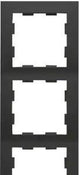 Peha badora cadre de couverture 4 volets noir mat - 4603680