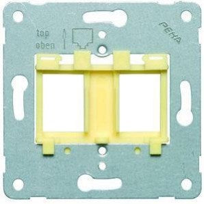 Peha support cadre 2xRJ45 pour UTP keystone - 4601170