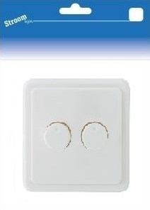 Peha lw plaque de recouvrement + bouton pour variateur duo - 6655440