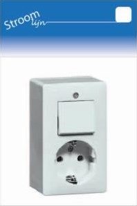 Peha lw interrupteur combiné en saillie ra - 6663245