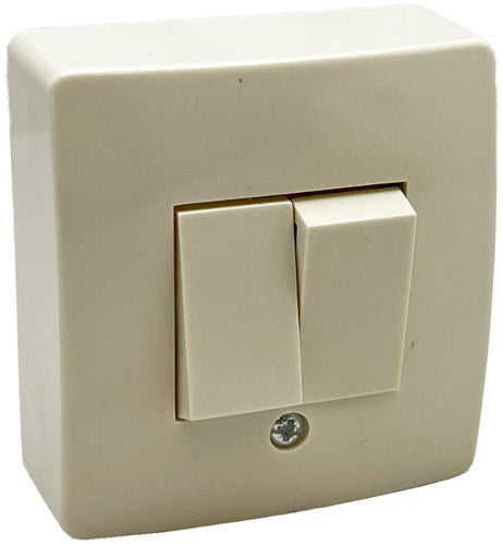 Peha interrupteur en saillie série peha crème - 4663020