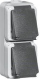 Peha swd prise en saillie peha double verticale - 4657961