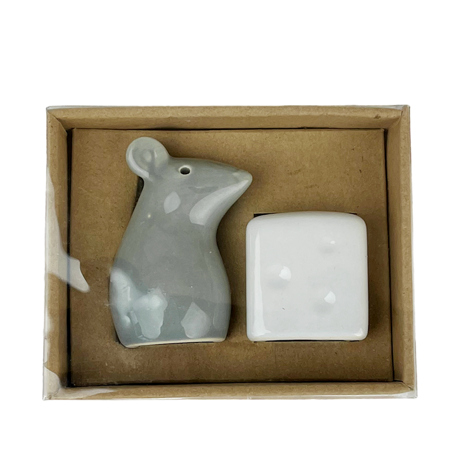 Fromage de souris salière et poivrière