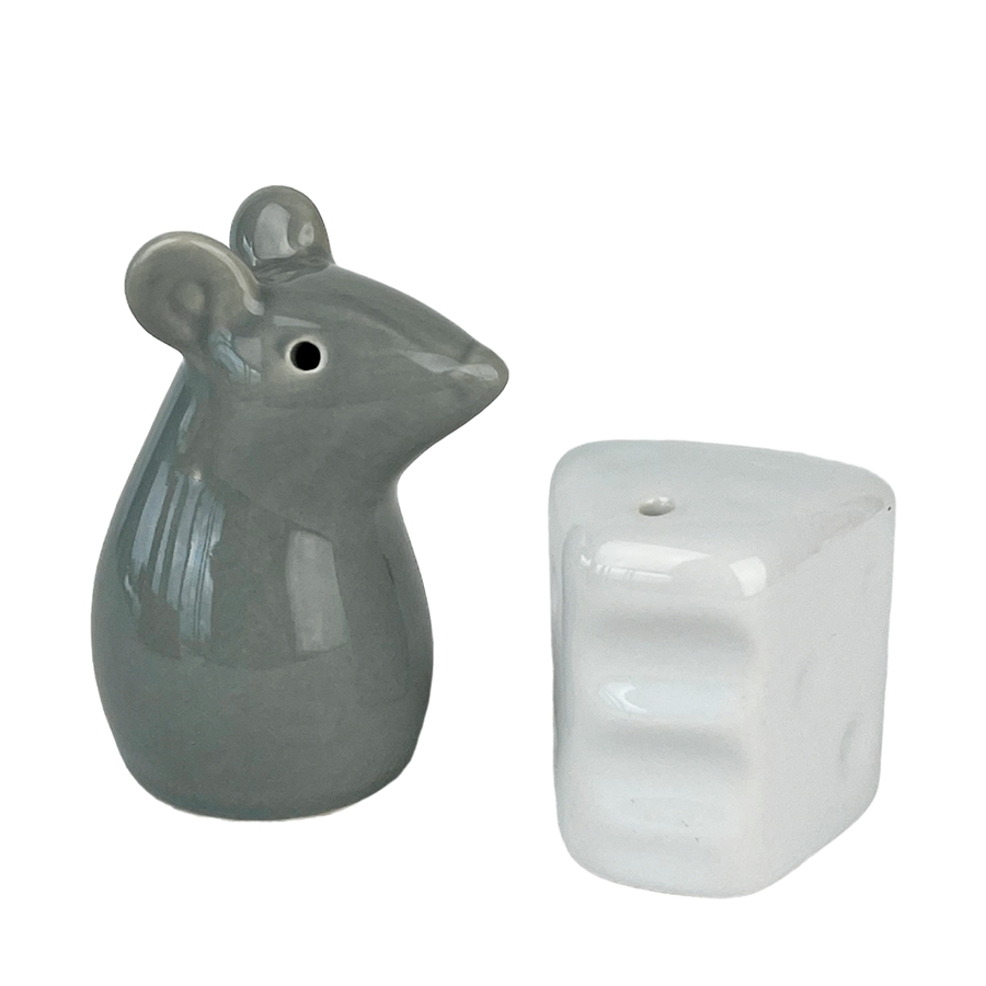 Fromage de souris salière et poivrière