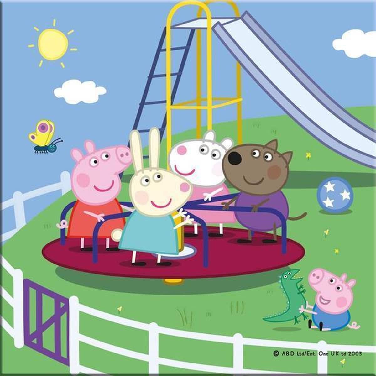 Puzzle pour enfants 3 x 55 pièces, en carton robuste
