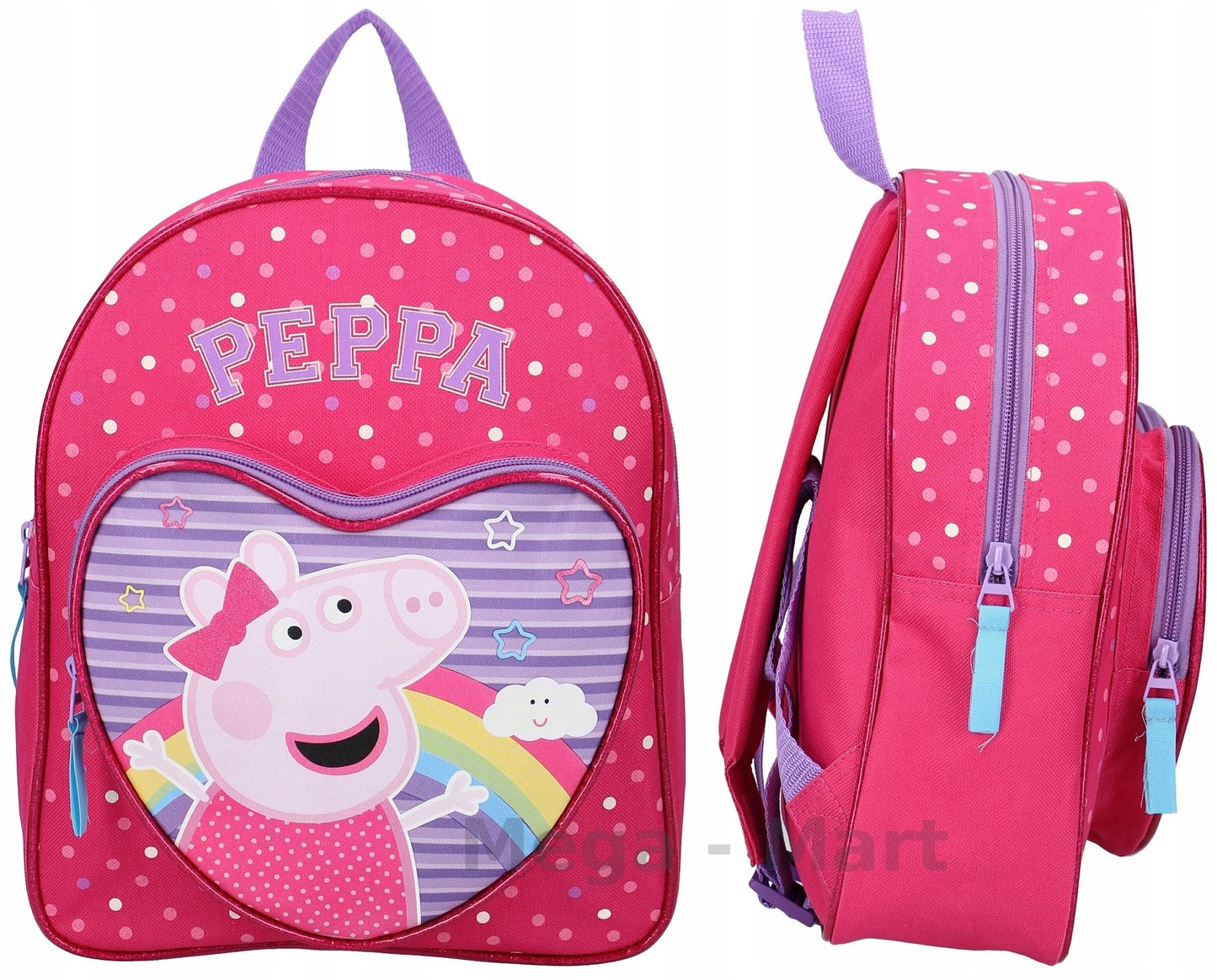 Sac à dos Otto Simon Peppa Pig avec 2 poches
