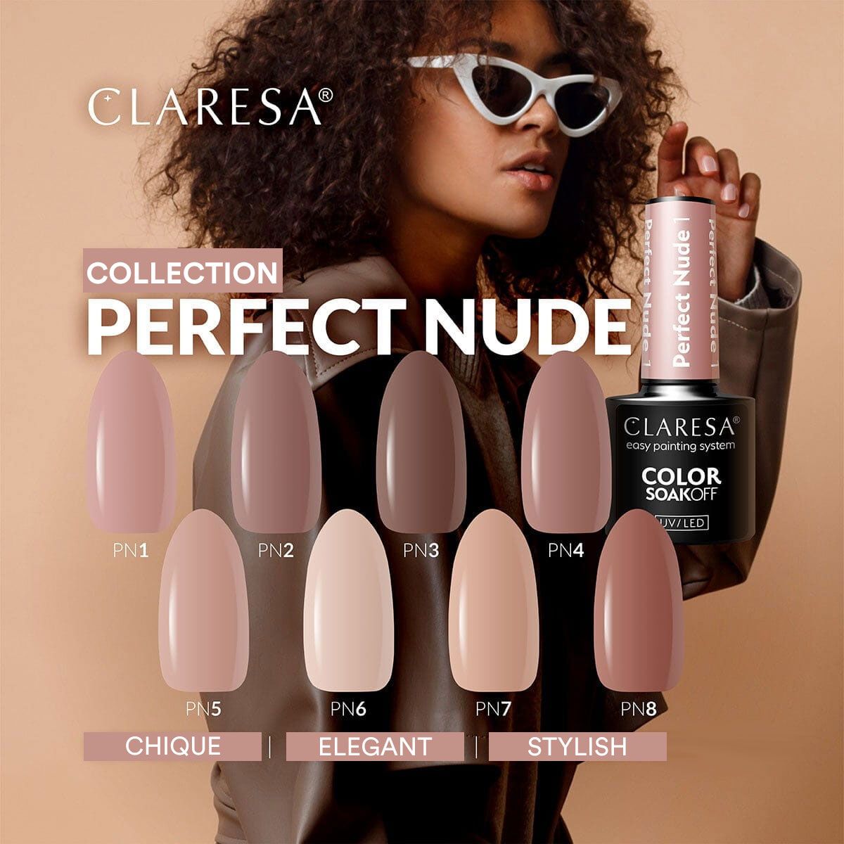 Claresa Claresa UV LED Gellak 5ml Perfect Nude 3