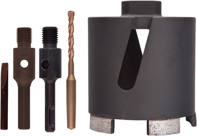 Perfectmate epd0631 foret à boîte 82mm | + adaptateurs et foret à centrer - epd0631