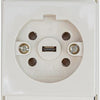Couvercle Perilex avec prise périlex pour boîte de jonction crème power - 4047815