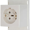 Couvercle Perilex avec prise périlex pour boîte de jonction crème power - 4047815