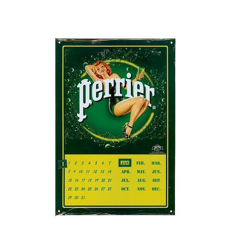 Calendrier pin-up Perrier 31x21cm