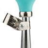 Horne de cyclisme Pexkids Chrome avec une serrée verte