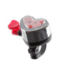 Pexkids bicycle cloche coeur chrome rose