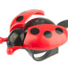 BICYLY BELL PEXKIDS Ladybugs avec des ailes ouvertes - Black rouge