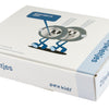 Roues latérales Pexkids 12-20 Chrome