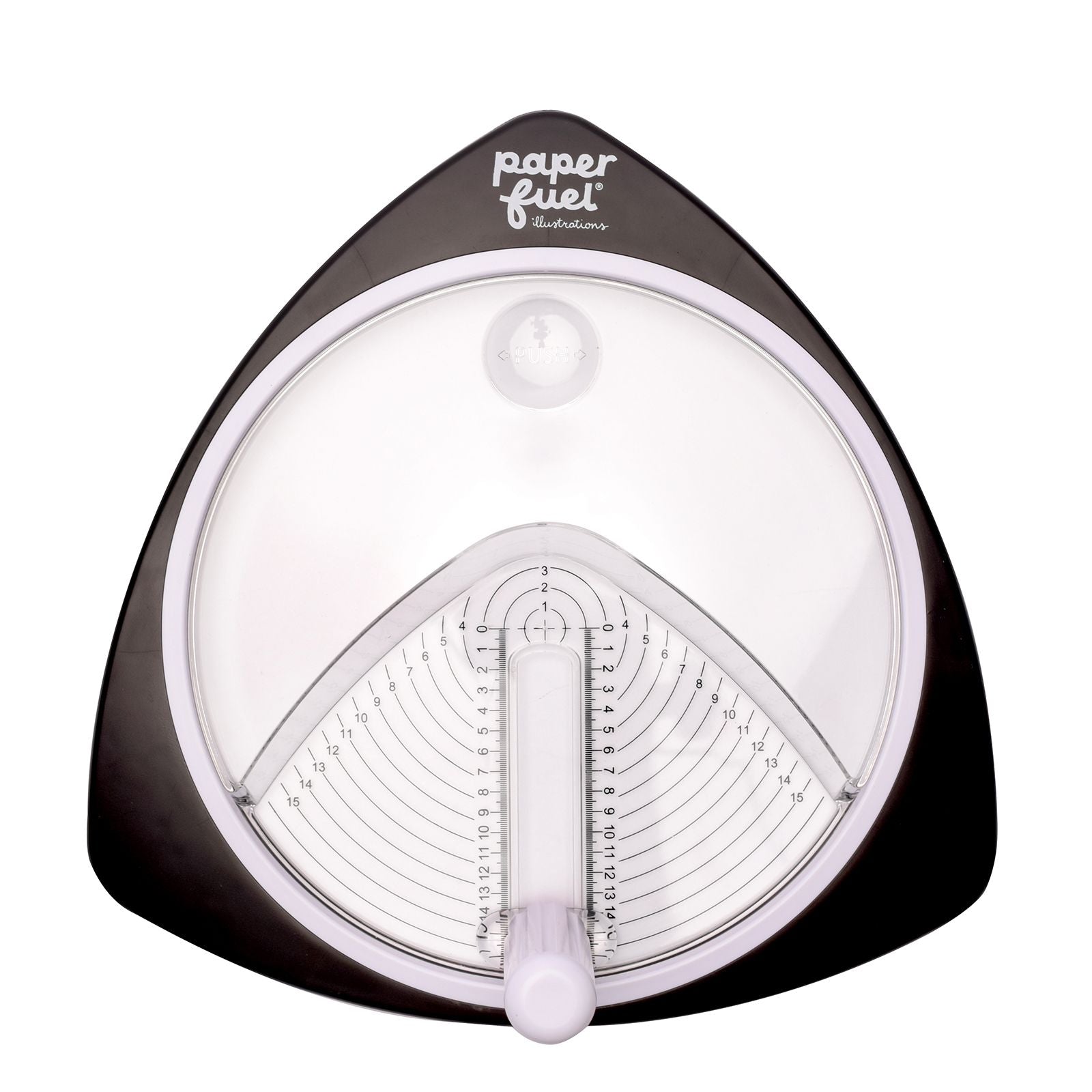 Paperfuel • coupe-cercle ø15cm incl. 3 lames de rechange noires