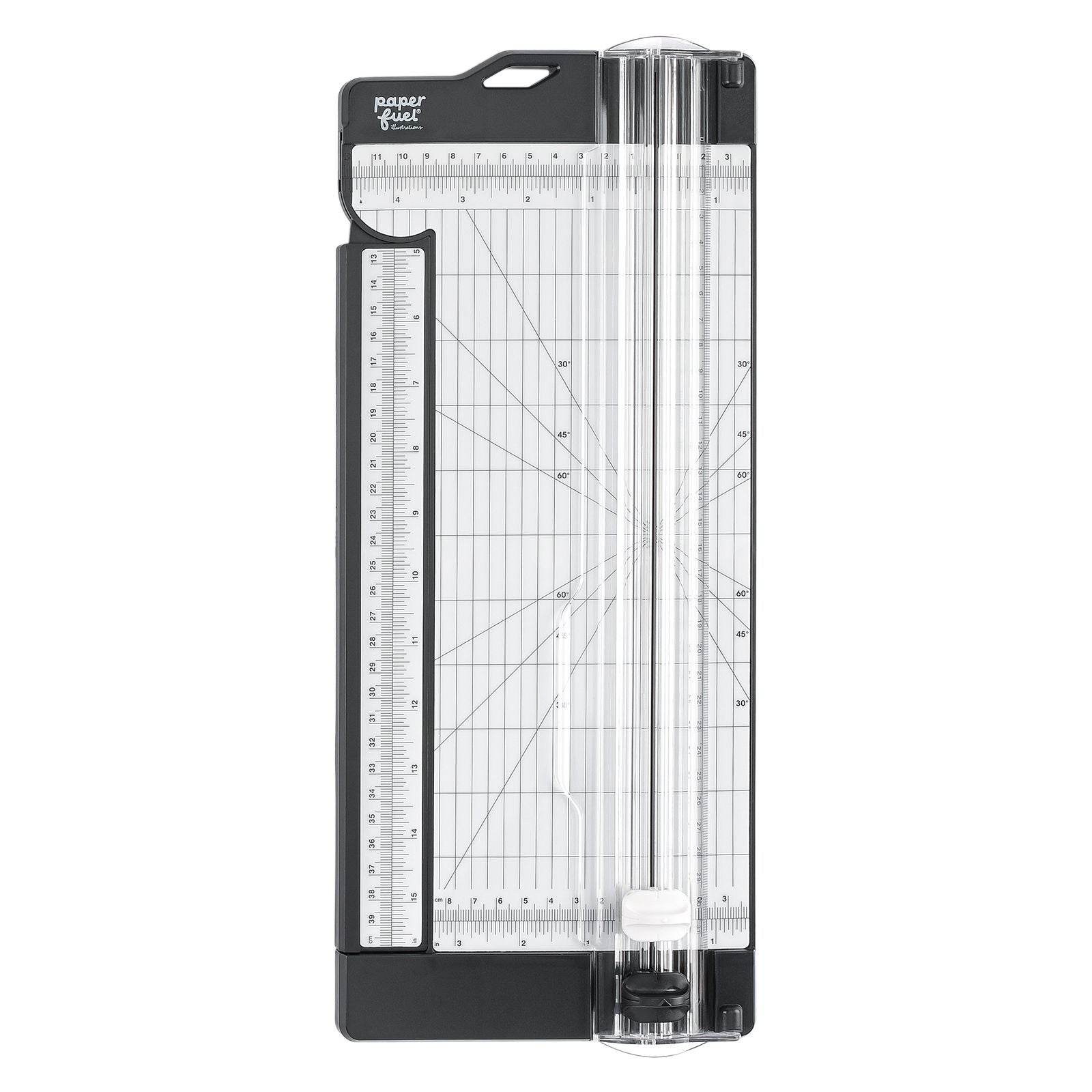 Paperfuel • coupe-papier avec outil de notation 30,5x12cm