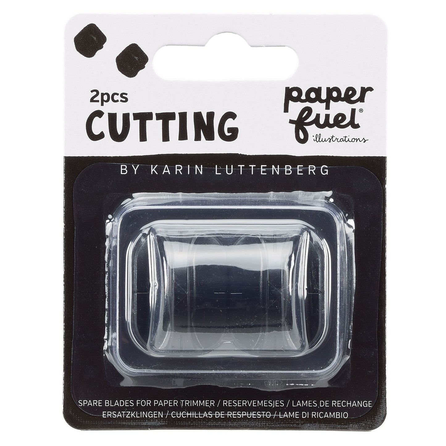 Paperfuel • lames de rechange pour coupe-papier 2 pièces