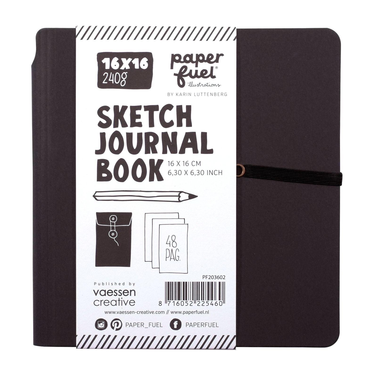 Paperfuel • carnet de notes 16x16cm