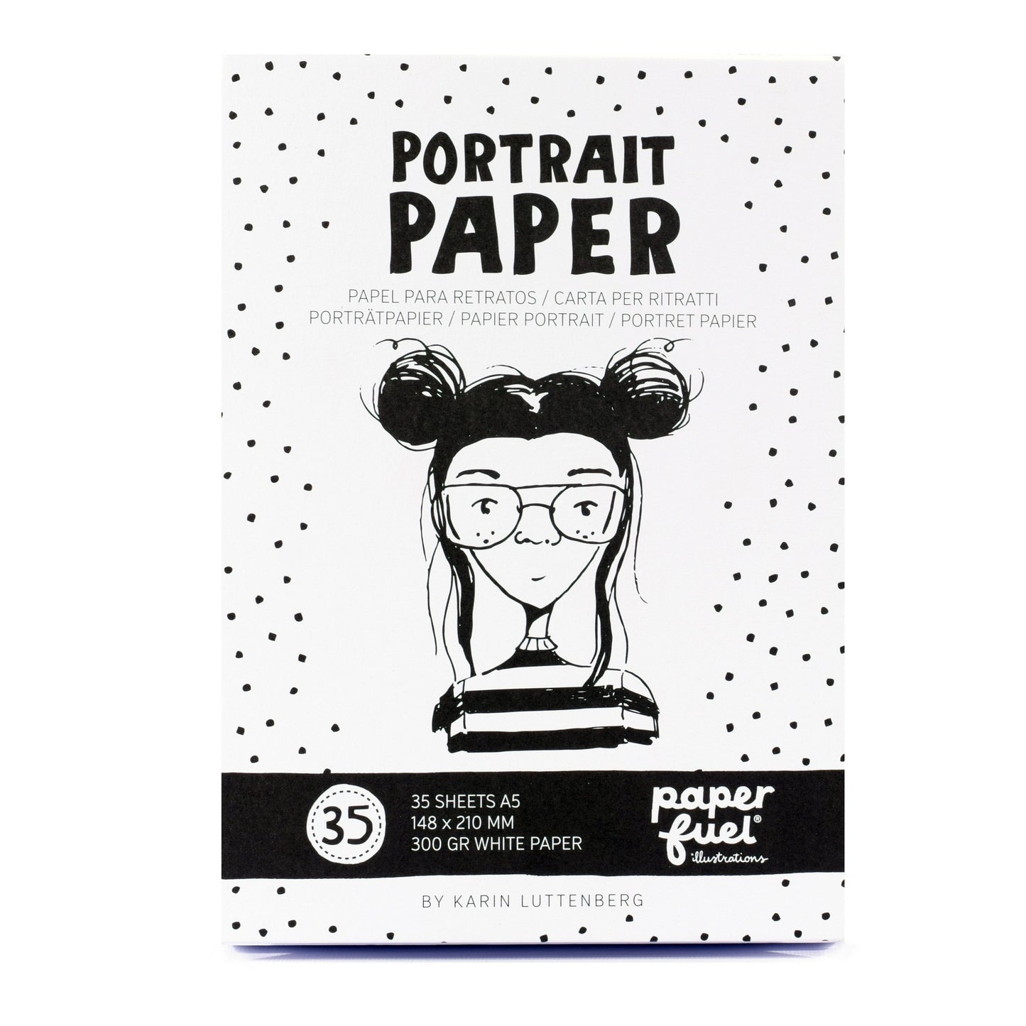 Paperfuel • papier portrait a5 35 feuilles blanc
