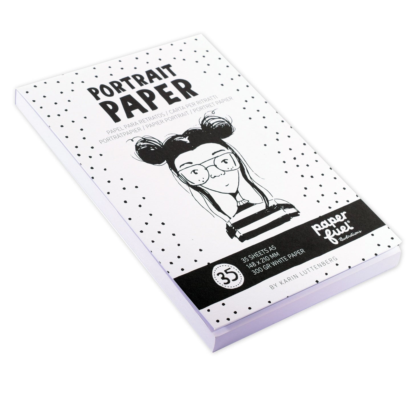 Paperfuel • papier portrait a5 35 feuilles blanc