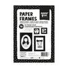Paperfuel • cadres en papier 16 feuilles noir