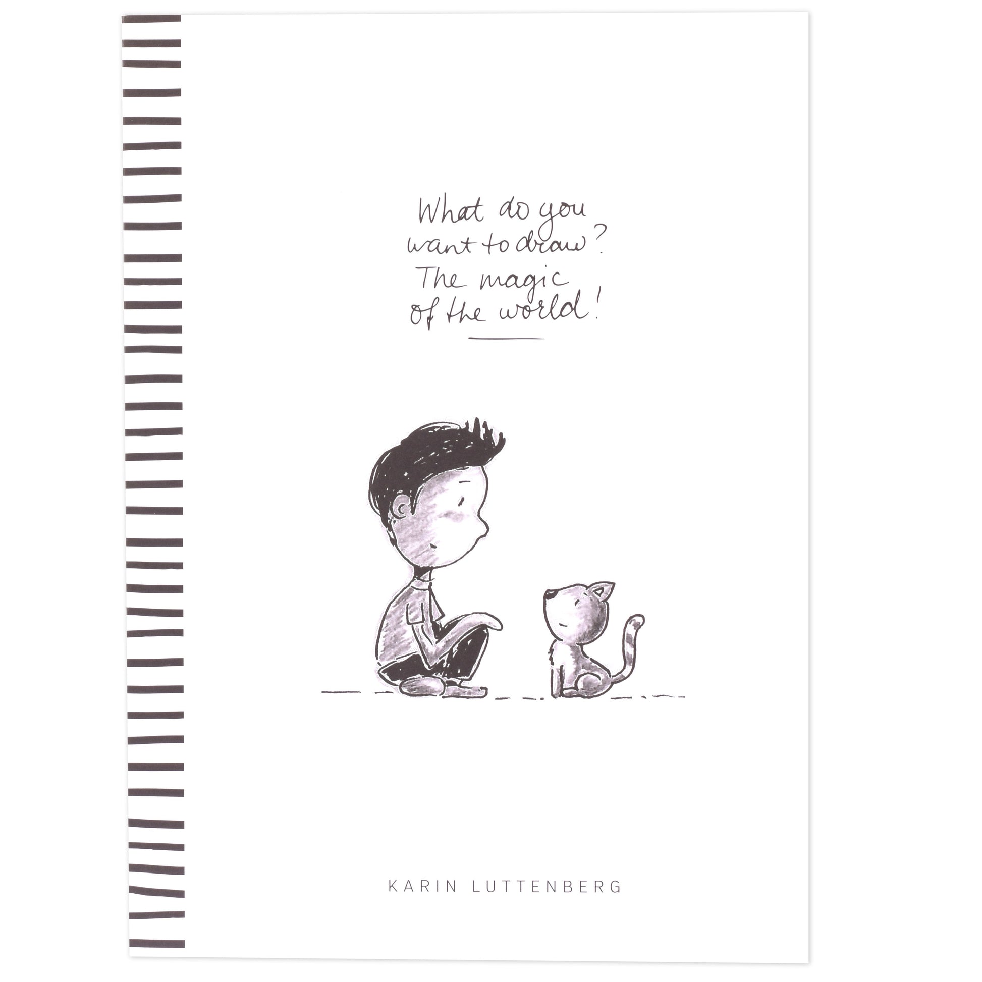 Paperfuel • carnet de croquis que veux-tu dessiner ? 300g a4 40 feuilles