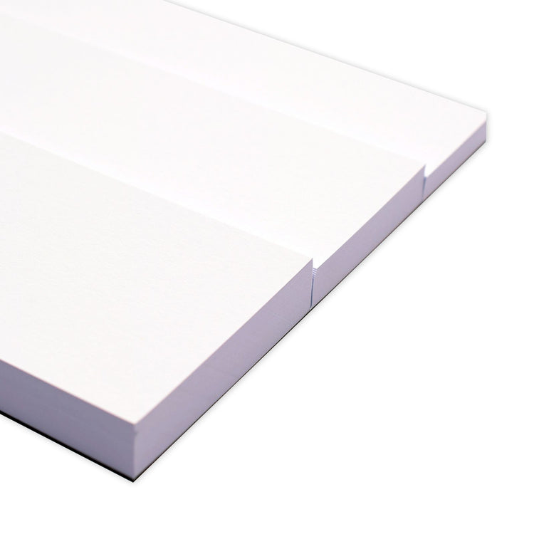 Paperfuel • bloc d'étiquettes lots d'étiquettes blanches 300g blanc 135 feuilles