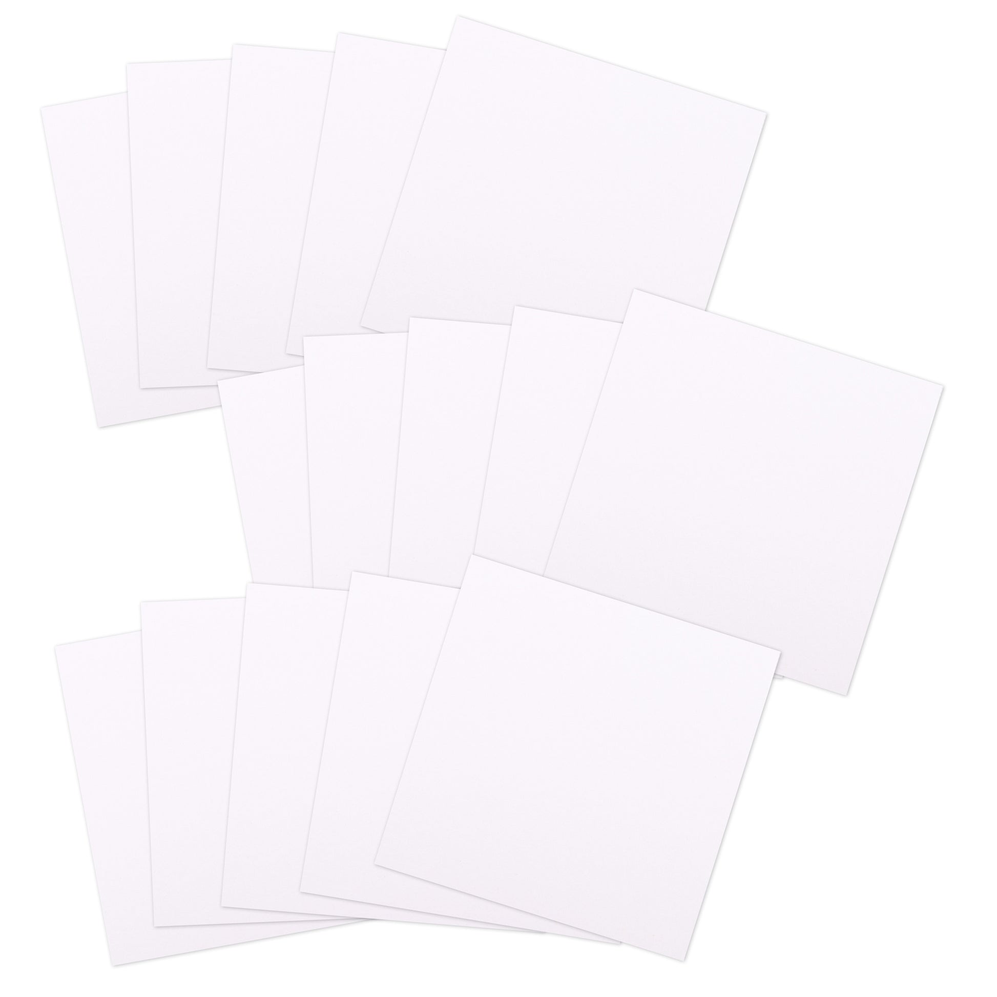 Paperfuel • papier à dessin 6x6cm 250gr blanc 15 feuilles