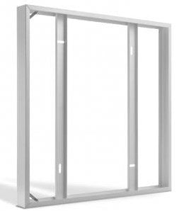 Cadre en saillie Pfs pour panneau LED 60x60x7cm blanc - 5417877
