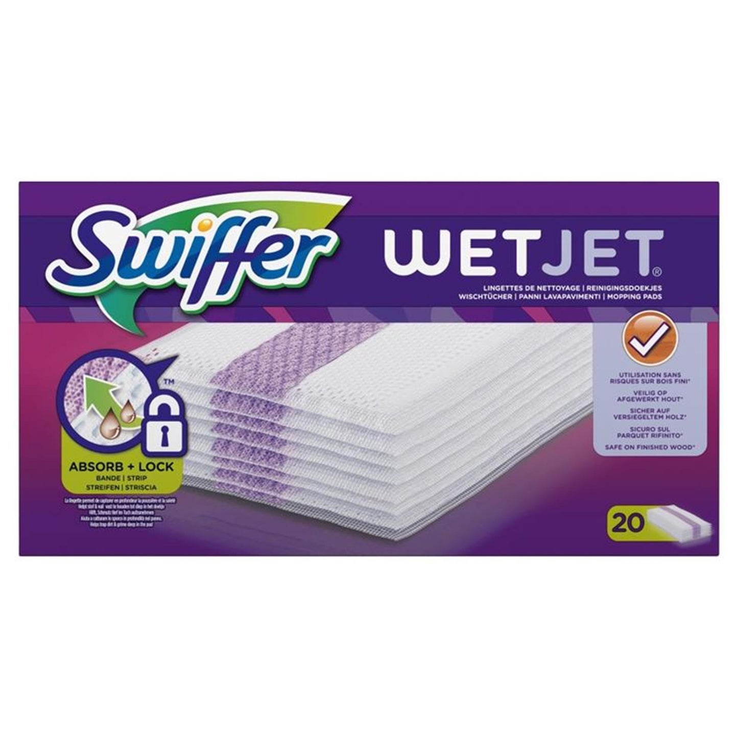 Swiffer Swiffer WetJet Vloerdoekjes 20 pièces