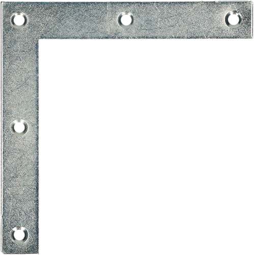 Pgb-europe fg | carré plat 90° (angle du cadre) 15x100x100 zn | 50 pièces - fg02370010151005