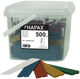 Pgb-europe - assortiment hapax cales plates 22x95 500pcs - hap051n00set02m