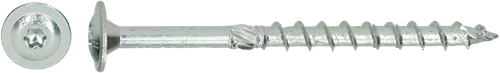 Pgb-europe hapax | vis de construction hapax fk-t ø 6x80 zn | 100 pièces haettg001006000803