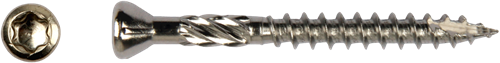 Pgb-europe pfs+ | vis à bois dur en acier inoxydable vzk-t ø 5,00x60 c2 t-25 | 200 pièces - pfwhtgc00005000602