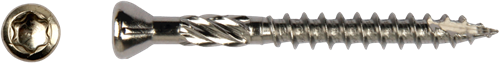 Pgb-europe pfs+ | vis à bois dur en acier inoxydable vzk-t ø 5,00x80 c2 t-25 | 200 pièces - pfwhtgc00005000802