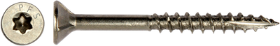 Pgb-europe pfs+ | vis pour panneaux d'aggloméré en acier inoxydable pfs+ vzk-t ø 4,0x30 a2 - 200 pièces - pfwvtga00004000303