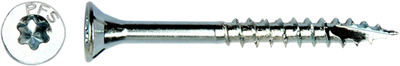 Pgb-europe pfs+ vis pour panneaux d'aggloméré ø5x80 zn torx t20 | 200 pièces - pfwvtg001005000803