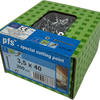 Pgb-europe pfs+ | vis pour panneaux d'aggloméré pfs+ vzk-t ø 3,5x40 zn - pfwvtv001003500403