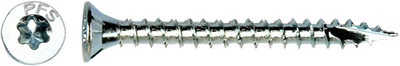 Pgb-europe pfs+ | vis pour panneaux d'aggloméré pfs+ vzk-t ø 4,0x40 zn - 200 pièces - pfwvtv001004000403