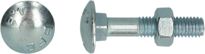 Pgb-europe pgb-fixations | boulon à bois 4,8 din 603 555 m 5x30 zn | 200 pièces 603001005000303