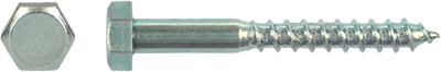 Pgb-europe pgb-fixations | boulon fileté à bois din 571 ø 12x60 zn | 50 pièces 571001012000603