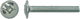 Pgb-europe pgb-fixations | vis de traction pour meubles m4x50 zn | 500 pièces - 000mtv001004000503