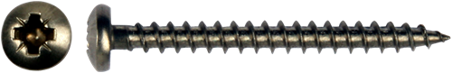 Pgb-europe pgb-fixations | vis universelle culasse panhead ø 3,5x30 a2 pz2 pgwczva00003500303