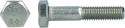 Pgb-europe pgb-fixations | boulon hexagonal 8,8 din 931 m 12x40 zn | 100 pièces 931801012000403
