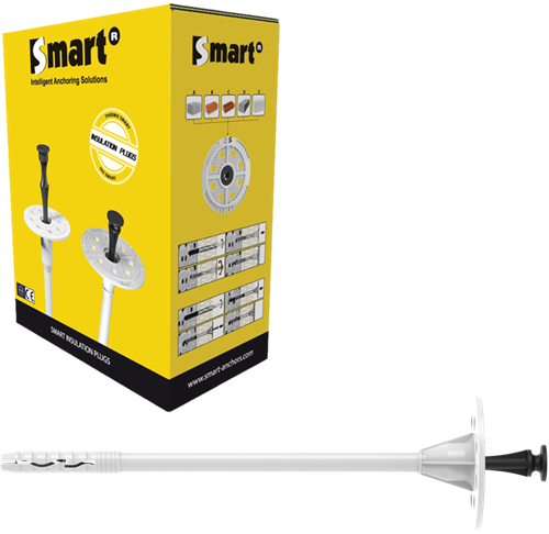 Pgb-europe intelligent | clou en plastique iso smart s-iph 10x260 | 100 pièces - sm0iphn001002603