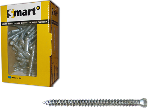 Pgb-europe intelligent | vis pour cadre ck-t30 ø 7,50x82 zn | 100 pièces sm0wsc001075082e