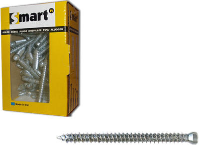 Pgb-europe intelligent | vis pour cadre ck-t30 ø 7,50x82 zn | 100 pièces sm0wsc001075082e