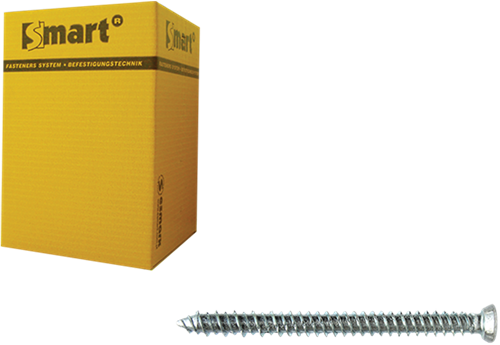 Pgb-europe intelligent | vis pour cadre vzk-t30 ø 7,50x92 zn | 100 pièces sm0wsf0010750923