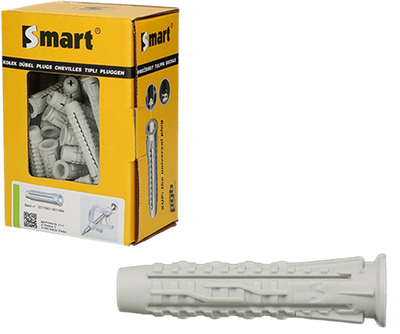 Pgb-europe intelligent | prise universelle en nylon smart xup 6x30 | 100 pièces sm0xupn00060030e